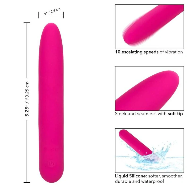 Růžový vibrátor - ženy 13,2cm / 2,5cm